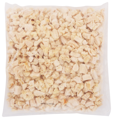 Chicken Grilled Diced Breast Premium Fc 1/2