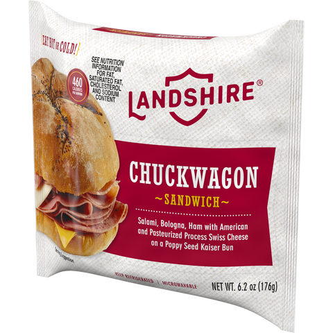 Landshire® SANDWICH CHUCK WAGON 6.2 OZ 10000020781