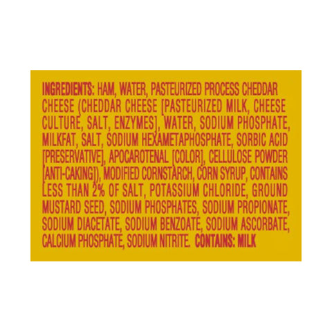 Kraft Oscar Mayer Square Ham and Cheese Loaf, 16 Ounce -- 12 per case.