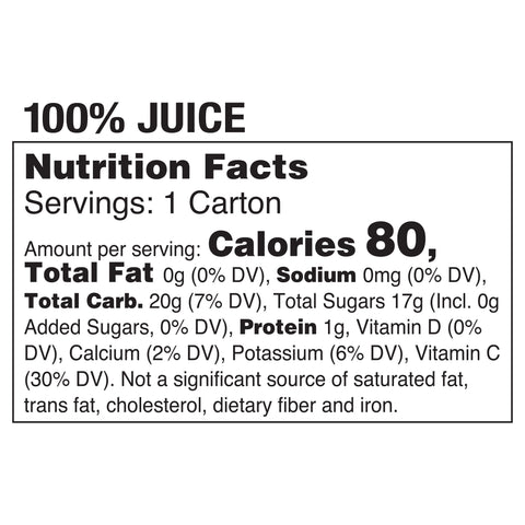 Tropicana Pure Premium JUICE ORANGE 100% SINGLE SERVE CARTON