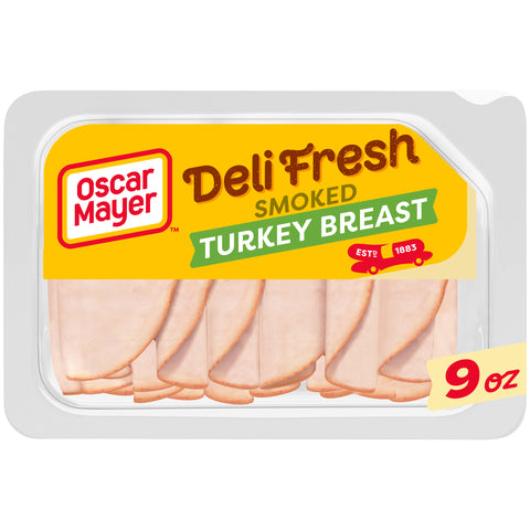 Oscar Mayer TURKEY BREAST SMOKED DELI SHAVED REFRIGERATED