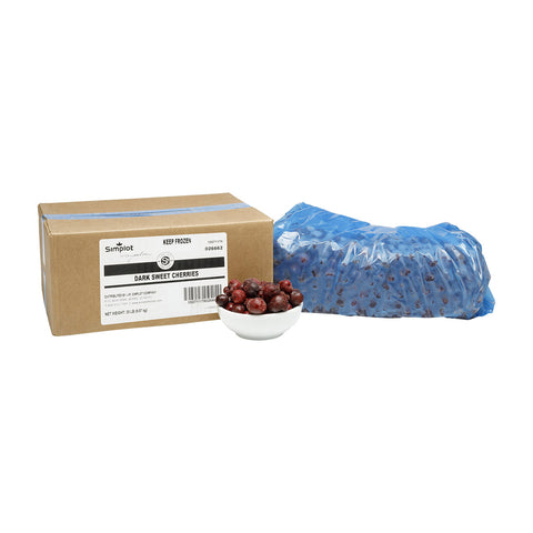 Simplot Classic CHERRIES DARK SWEET PITTED IQF