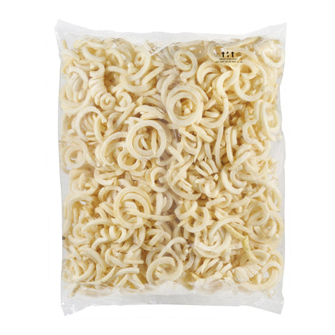 Select Recipe Skin On 1/4 Inch Frozen Potato Loop Fries, 5 Pound -- 6 per case