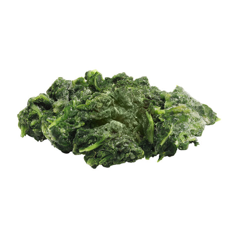 Simplot IQF Chopped Spinach - 20 lb. package, 1 package per case