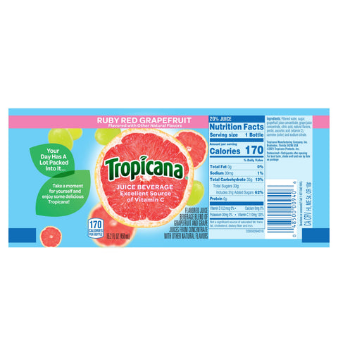 Tropicana TROP R RED GRAPEFRT BEV
