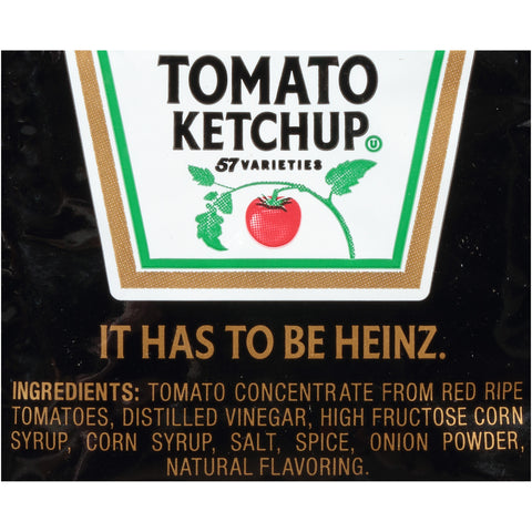 Ketchup Single Serve Premium Black Sachet Pouch 534620