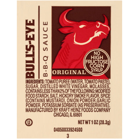 Sauce Barbeque Original Single Serve Cup