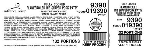 Pierre® PORK RIB PATTY FC