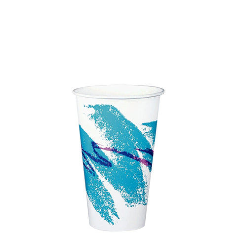 Cup Paper Cold Squat Double Sided Poly 16 Oz