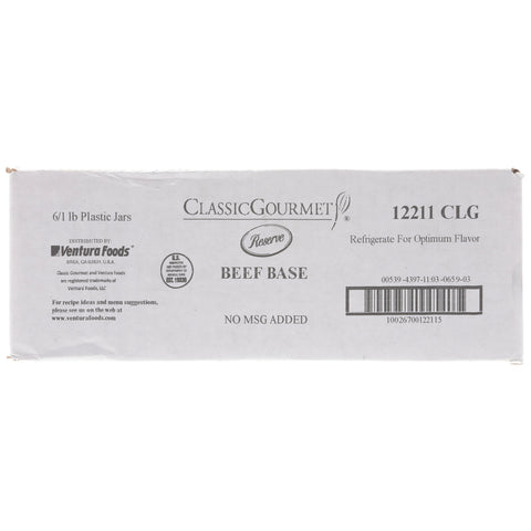 Ventura Foods Classic Gourmet Real Beef Base, 1 Pound -- 6 per case.