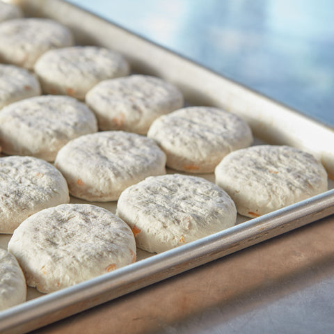 General Mills Pillsbury Unbaked Tasting Butter Biscuit Dough, 2.2 Ounce -- 216 per case.