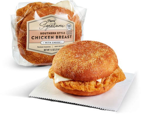 Sandwich Breaded Chicken With Cheese 12311
