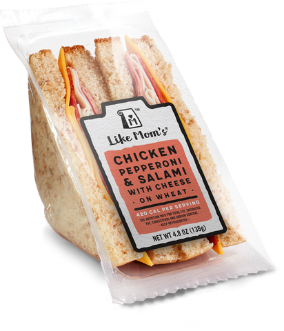 Mom's SANDWICH CHICKEN PEPPERONI & SALAMI W/ CHEESE 5.9 OZ 10000097766