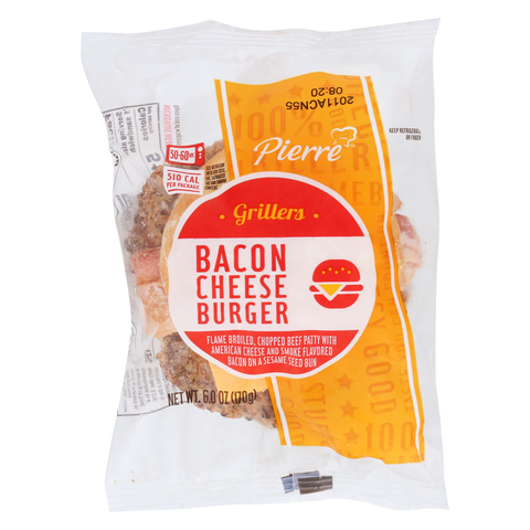 Sandwich Jumbo Bacon Cheeseburger Iw 6 Oz 1240