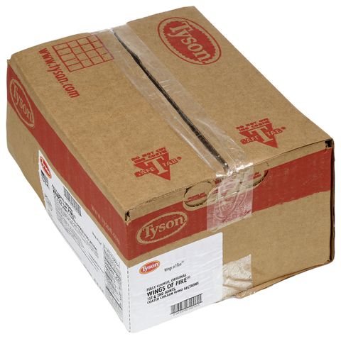 Chicken Wings Of Fire® Original Small Glazed 1st & 2nd Joint Fc 5210-0928