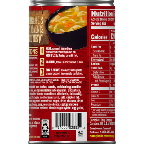 Campbell's® CAMPBELL CHNKY CHICKEN NDL CLAS