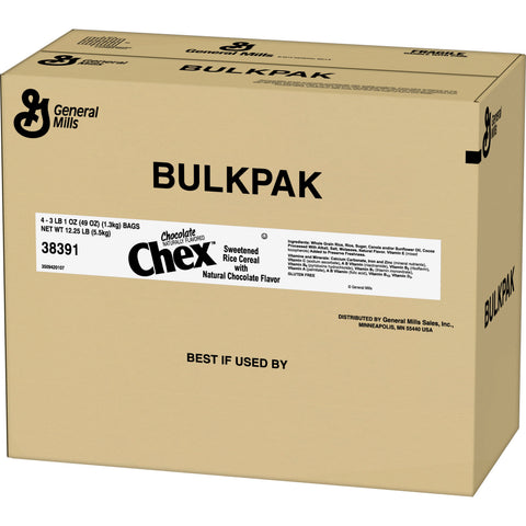 Chex Cereal Chocolate, 49 Ounce -- 4 per case.