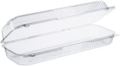 Dart StayLock® CONTAINER PLASTIC CLEAR HINGED STRUDEL OR HOAGIE OPS 14.4X5.5X3.1