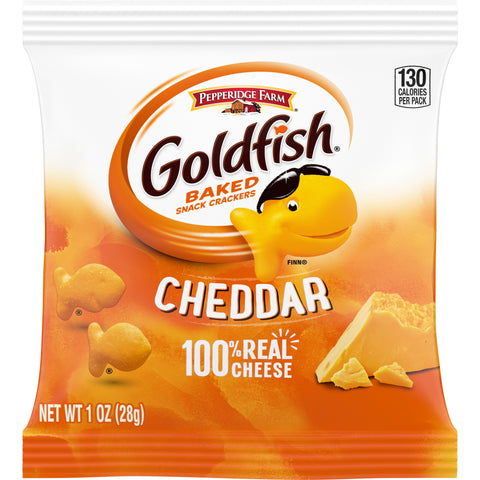 Snack Goldfish Single Serve Cheddar
