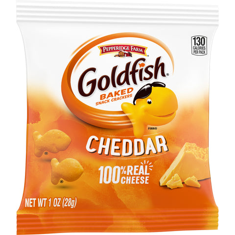 Snack Goldfish Single Serve Cheddar