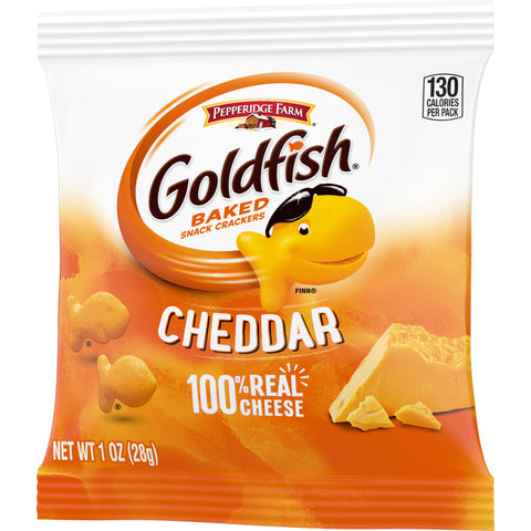 Snack Goldfish Single Serve Cheddar