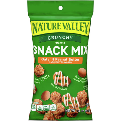 Nature Valley Oats N Peanut Butter Crunchy Snack Mix, 10.8 Ounce -- 6 per case