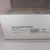 Pasta Rotini Tri-color