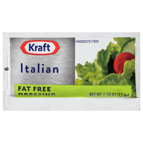 Kraft DRESSING ITALIAN FAT FREE SINGLE SERVE POUCH
