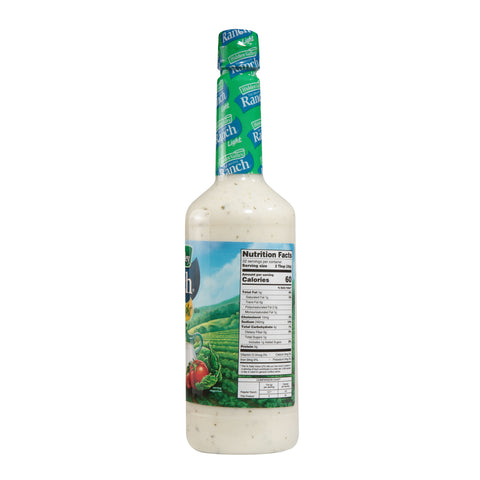 Hidden Valley® DRESSING RANCH LIGHT ORIGINAL NO MSG