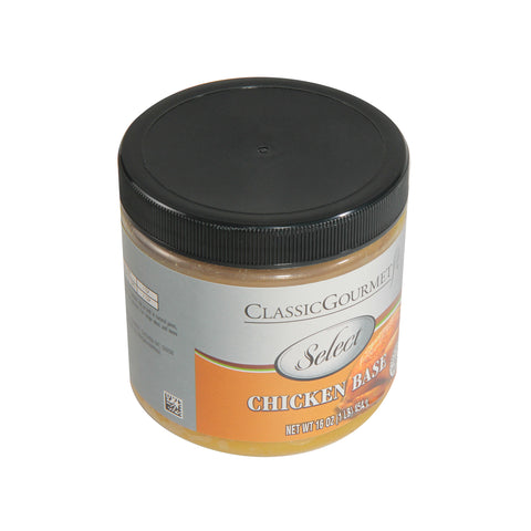 Classic Gourmet Select Chicken Base, 1 Pound -- 12 per case.