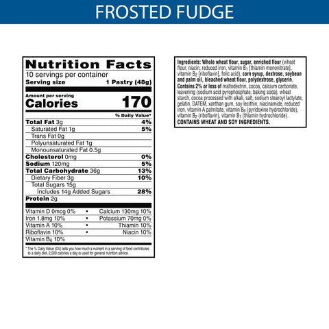 Pastry Pop-tart™ Made With Whole Grain Frosted Fudge