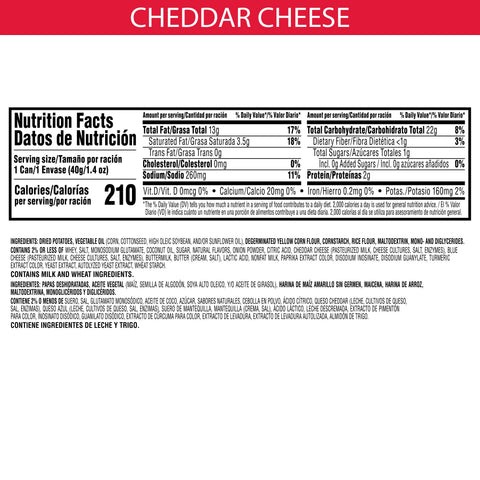 Chip Potato Cheddar