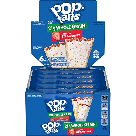 Pastry Pop-tarts® Made W/ Whole Grain Frosted Strawberry