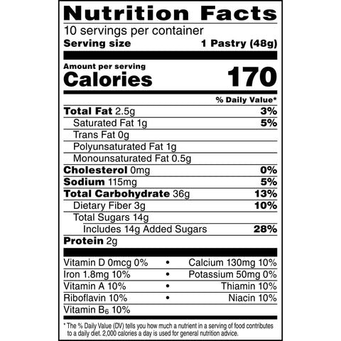 Pastry Pop-tarts® Made W/ Whole Grain Frosted Blueberry