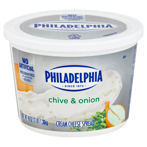 Philadelphia CREAM CHEESE CHIVE & ONION
