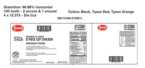 Chicken 8-piece Cut Medium 4.6 Oz 12388-0687