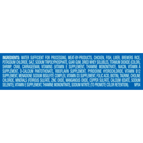 9 Lives Seafood Platter Ground Entree Cat Food, 5.5 Ounce -- 24 per case.