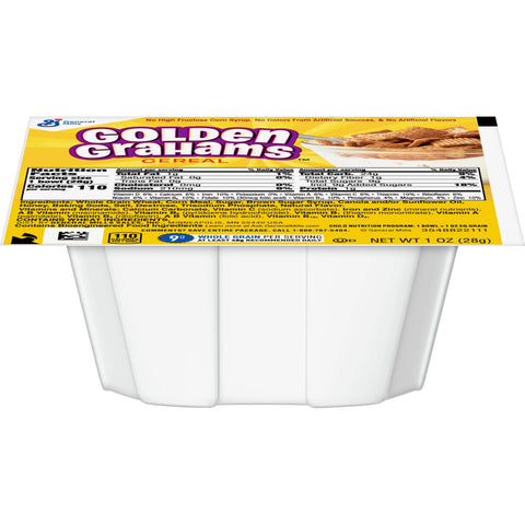 General Mills Golden Graham - Honey Cereal, Bowl Pak, 1 Ounce -- 96 per case.