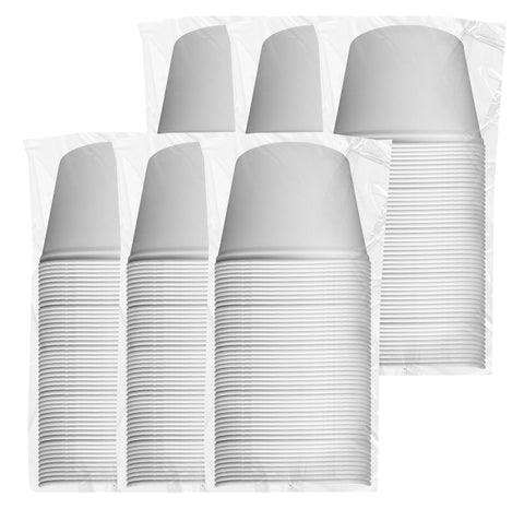 Dart Solo White Unwaxed Double Wrapped Paper Bucket, 53 Ounce -- 50 per case