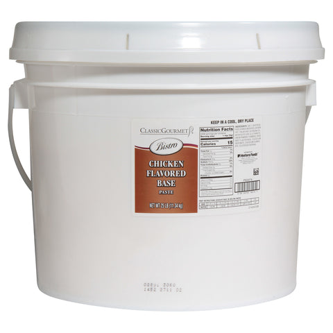 Classic Gourmet Bistro Chicken Flavor Base, 25 Pound.