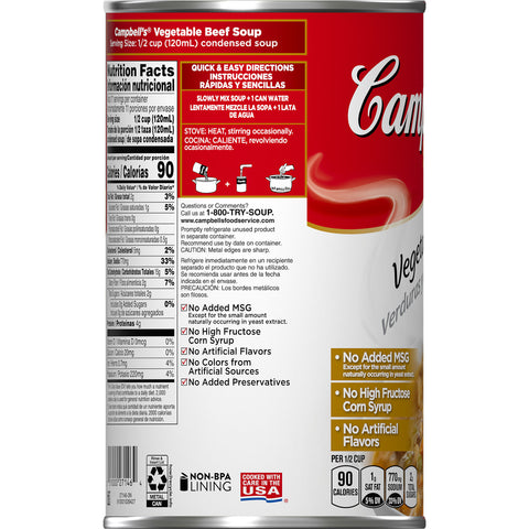 Campbell's® SOUP VEGETABLE BEEF