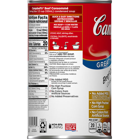 Campbell's® CONSOMME BEEF