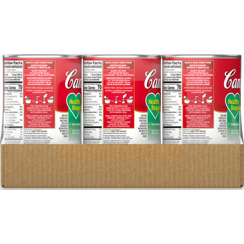 Campbells Condensed Healthy Request Cream of Mushroom Soup - 50 oz. can, 12 per case