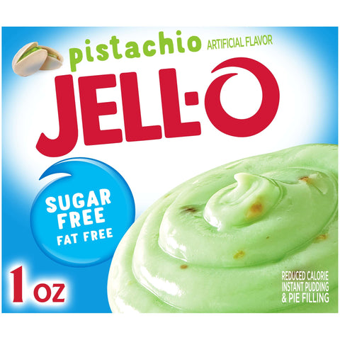 Jell-O PUDDING MIX PISTACHIO INSTANT SUGAR FREE