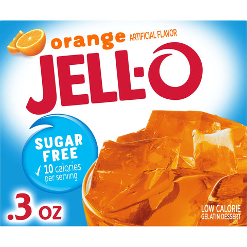 Gelatin Mix Orange Sugar Free