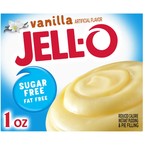 Jell-O PUDDING MIX VANILLA INSTANT SUGAR FREE