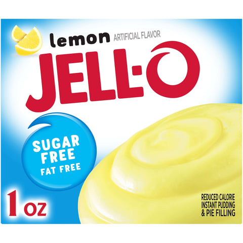 Jell-O PUDDING MIX LEMON SUGAR FREE