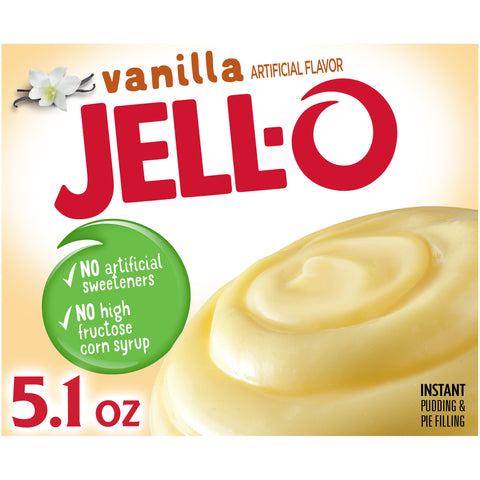 Jello Instant Vanilla Pudding, 5.1 Ounce -- 24 Case