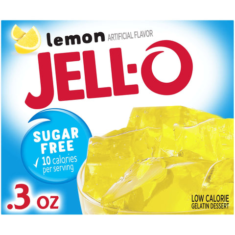 Jell-O GELATIN MIX LEMON SUGAR FREE
