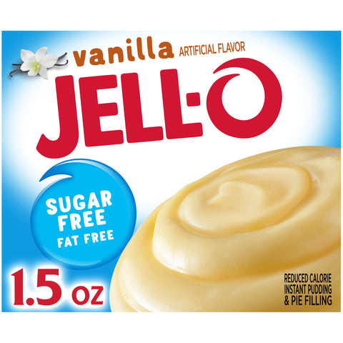 Jell-O PUDDING MIX VANILLA INSTANT SUGAR FREE